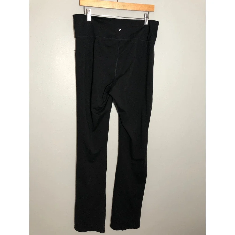 Old Navy Active Leggings Women XL Tall Black Go-Dry Performance Yoga Pants